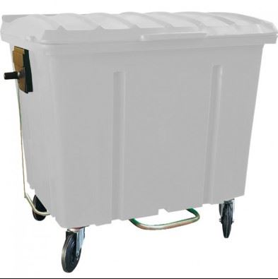 CONTAINER DE LIXO 1000L BRANCO | Atimil