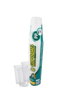 COPO 180ML PP TRANSPARENTE C/100